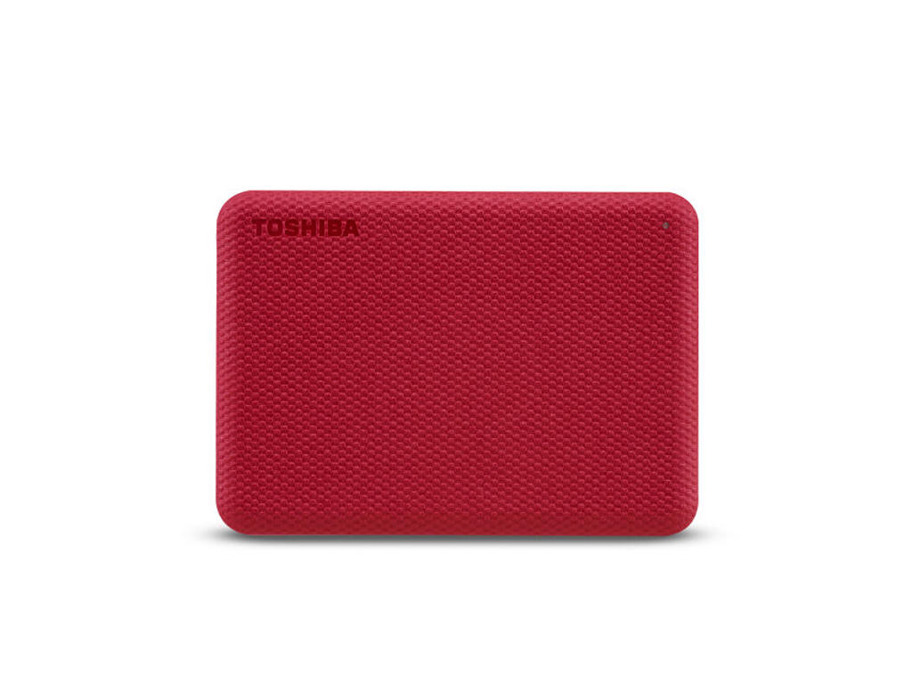 Toshiba Canvio Advance ekstern harddisk 4 TB 2.5" USB Type-A 2.0/3.2 Gen 1 (3.1 Gen 1) Rød