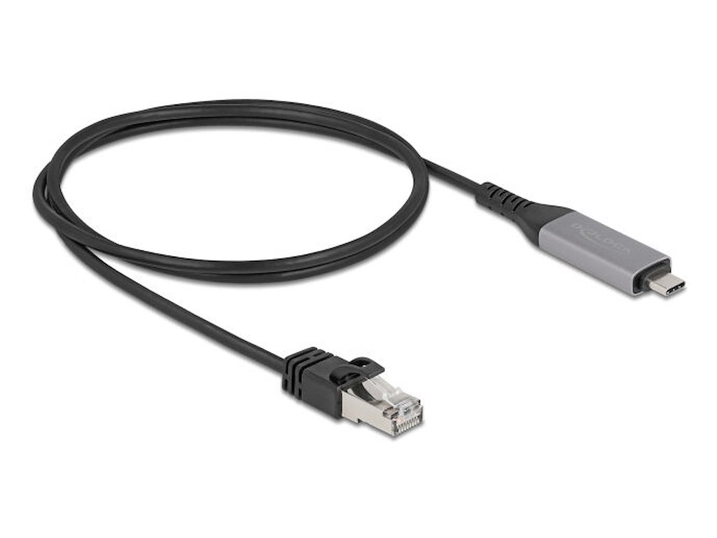 DeLOCK 60759 netværkskabel Sort, Anthracit 1 m Cat6