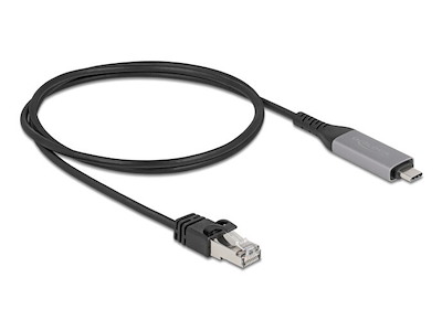 DeLOCK 60759 netværkskabel Sort, Anthracit 1 m Cat6