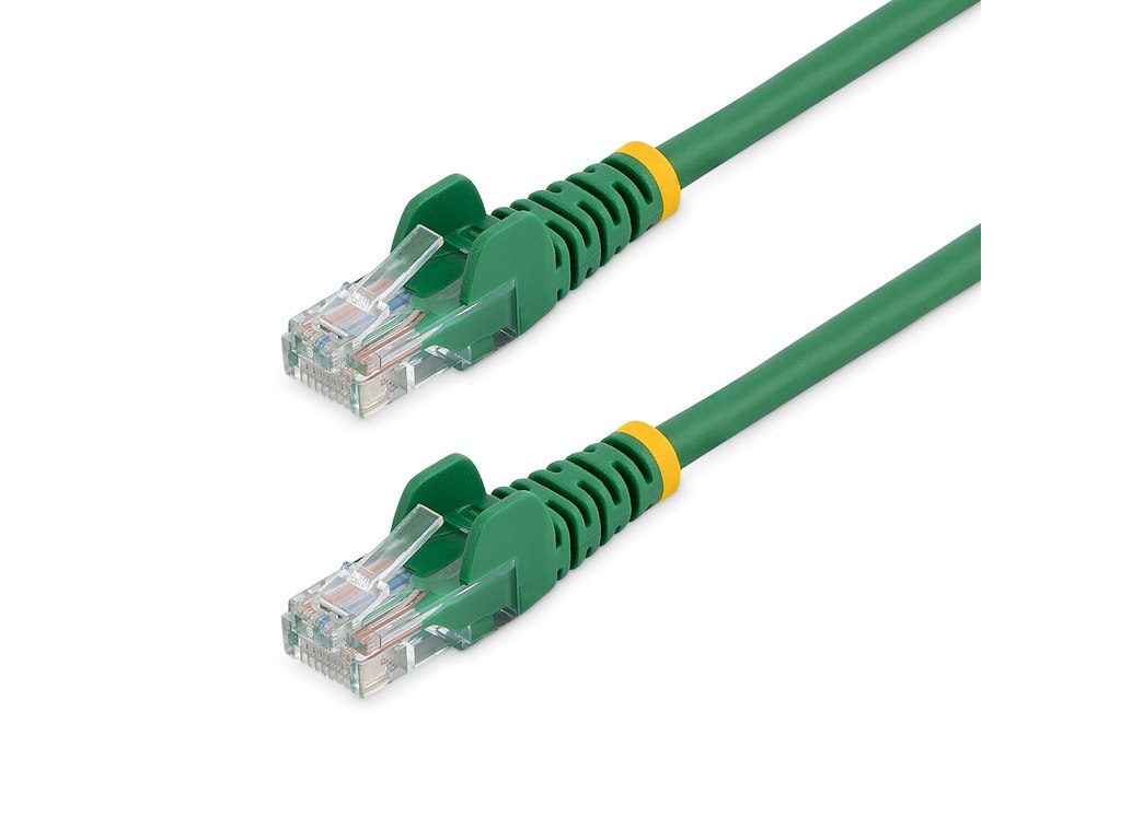 StarTech.com 45PAT50CMGN netværkskabel Grøn 0,5 m Cat5e U/UTP (UTP)