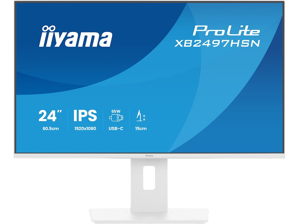 iiyama ProLite XB2497HSN-W1 computerskærm 60,5 cm (23.8") 1920 x 1080 pixel Fuld HD LED Hvid