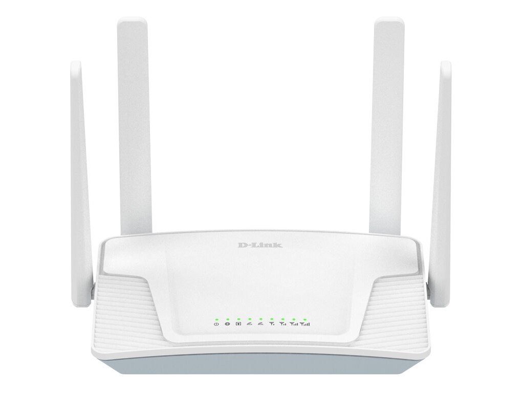 D-Link G416C/E trådløs router Gigabit Ethernet Dual-band (2,4 GHz / 5 GHz) 4G Hvid