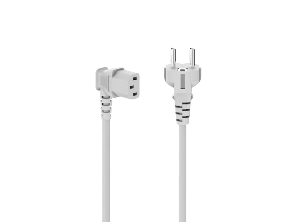 Hama 00223292 el-ledning Hvid 5 m 3-stikben