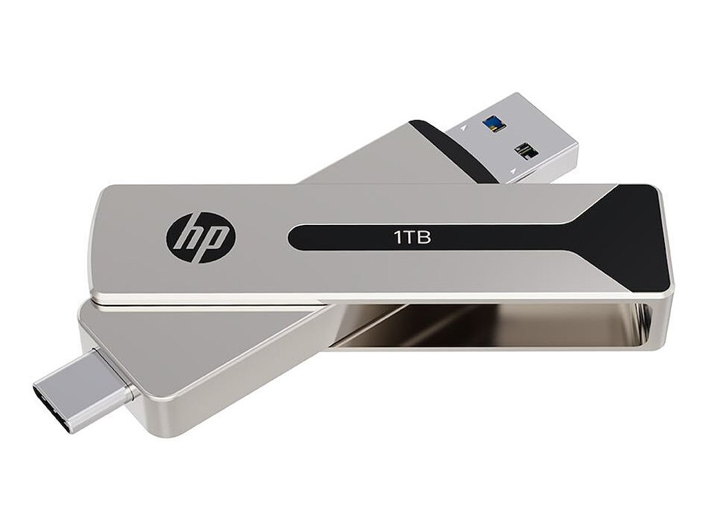 PNY 911 Pro USB-nøgle 512 GB USB Type-A / USB Type-C 3.2 Gen 2 (3.1 Gen 2) Sølv