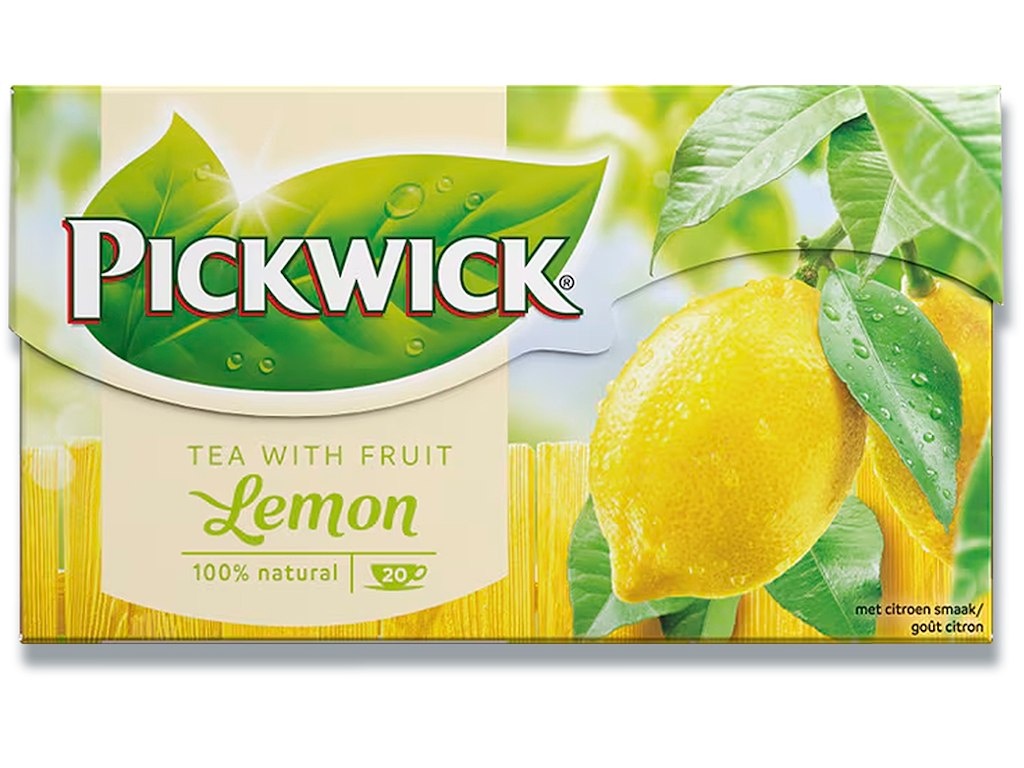 Brev-the, Lemon, 20 breve æsken, 1 æske, Pickwick 