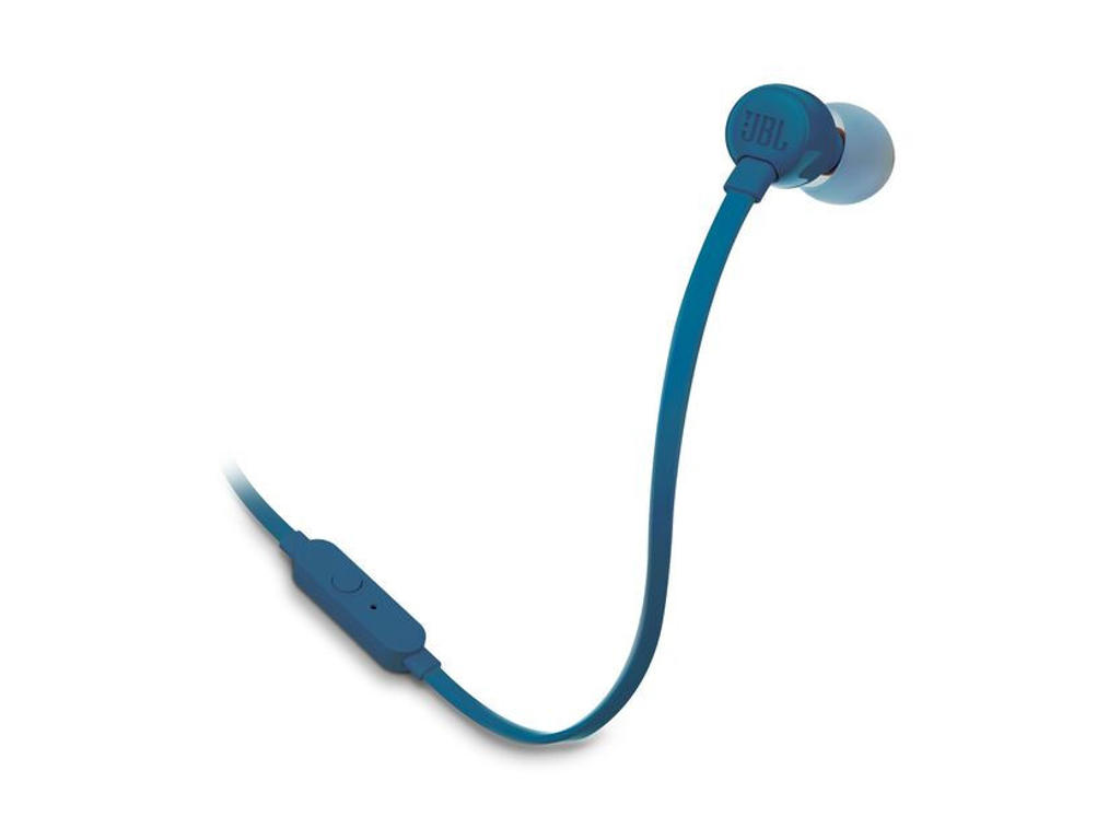 JBL TUNE 160 Headset Ledningsført I ørerne Blå