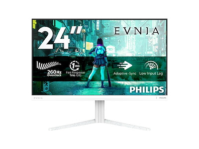 Philips Evnia 3000 24M2N3201PL/00 computerskærm 60,5 cm (23.8") 1920 x 1080 pixel Fuld HD LCD Hvid