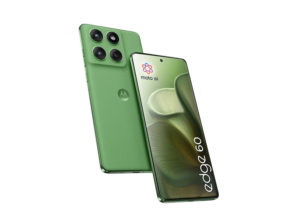 Motorola edge 60 16,9 cm (6.67") Dual SIM Android 15 5G USB Type-C 8 GB 256 GB 5200 mAh Grøn