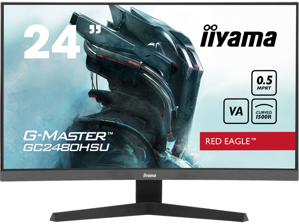 iiyama G-MASTER GC2480HSU-B1 computerskærm 59,9 cm (23.6") 1920 x 1080 pixel Fuld HD LED Sort