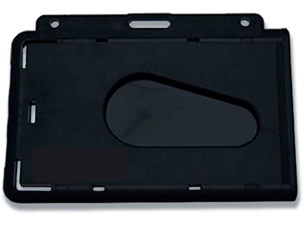 ID kortholder, Til 1 kort, Uden fastgørelse, Vandret, 1 stk, 