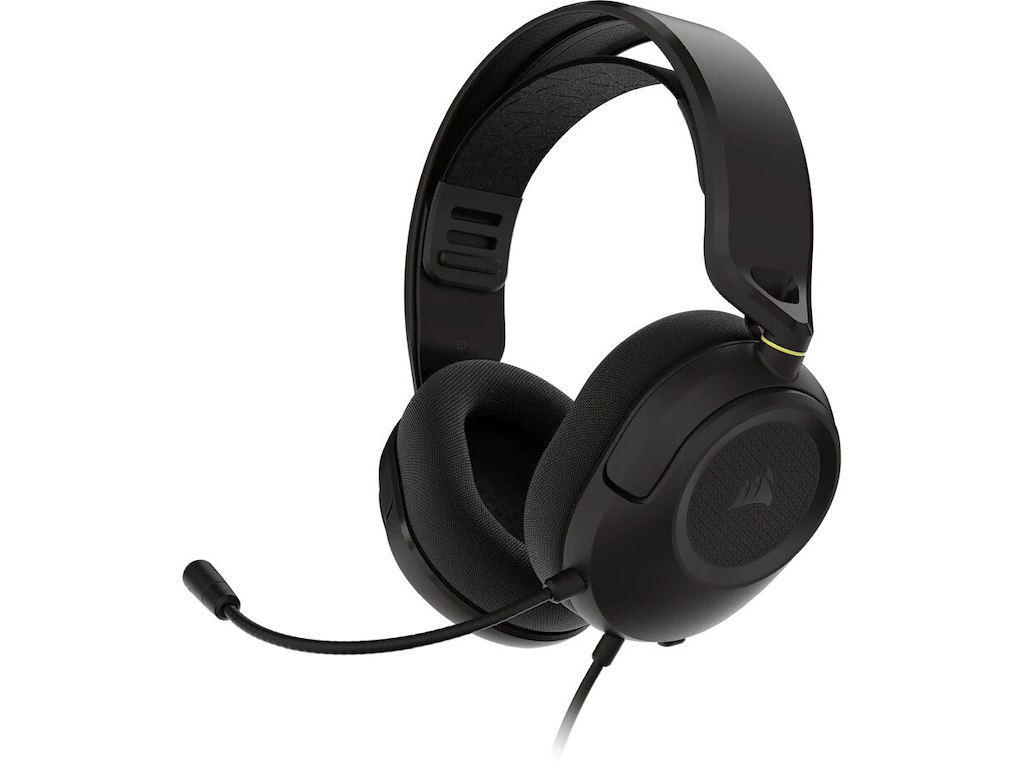 Corsair HS35 v3 Headset Ledningsført Spil Sort