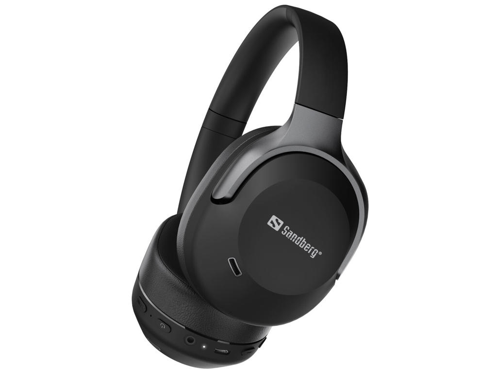 Sandberg 126-53 hovedtelefoner/headset Trådløs Opkald/musik Bluetooth Sort