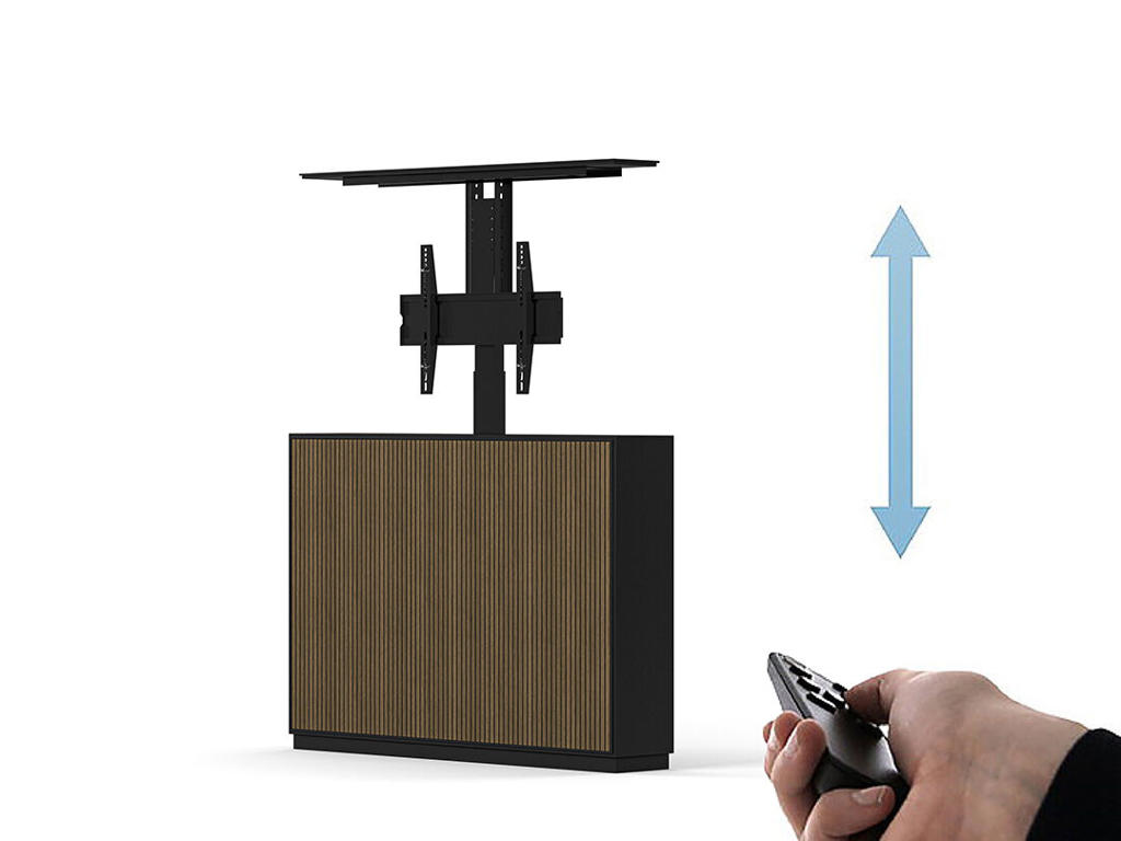 Multibrackets 8057 tv-beslag 139,7 cm (55") Sort, Valnød