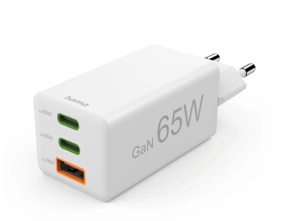 Hama 00201996 mobile device charger Smartphone White AC Fast charging Indoor, Outdoor