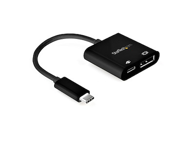 StarTech.com CDP2DP14UCPB USB grafisk adapter 7680 x 4320 pixel Sort