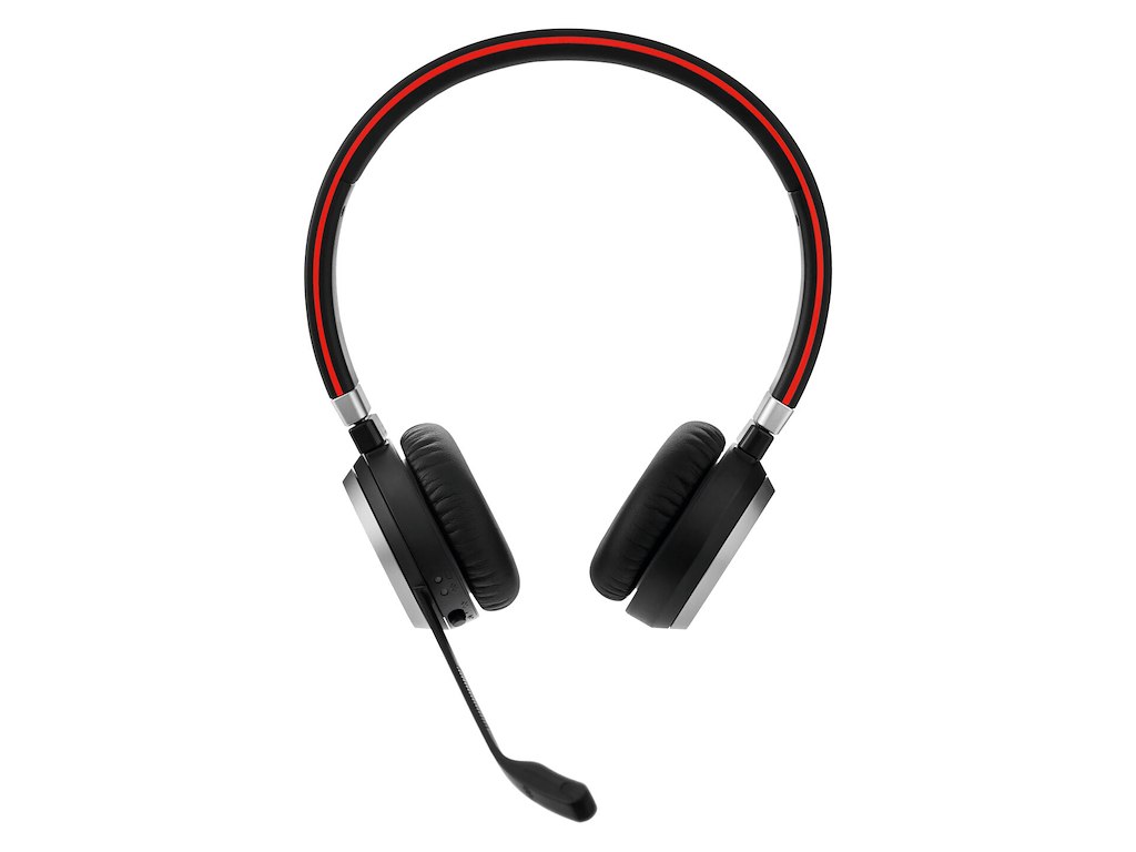 Jabra Evolve 65 SE Headset Trådløs Kontor/Callcenter Micro-USB Bluetooth Opladningsstativ