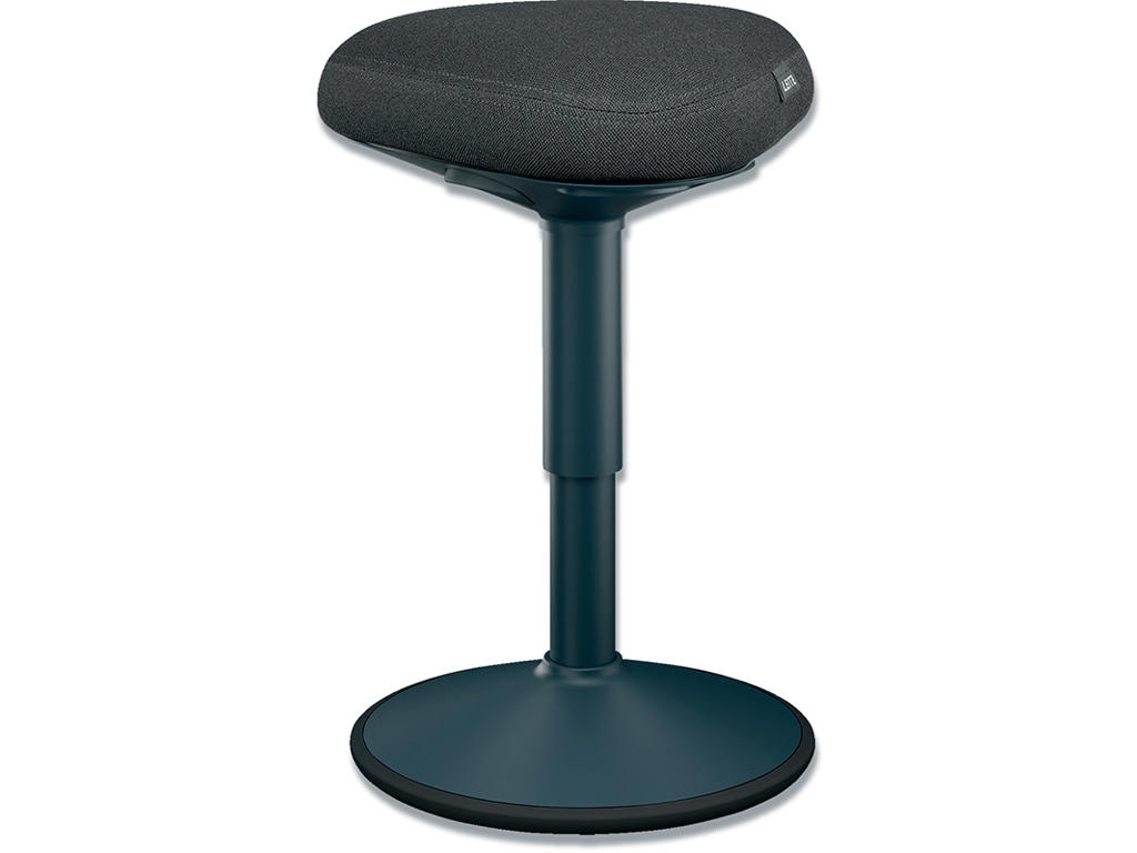 Balancestol, Med komfortsæde, Mørkegrå, Leitz Ergo Active