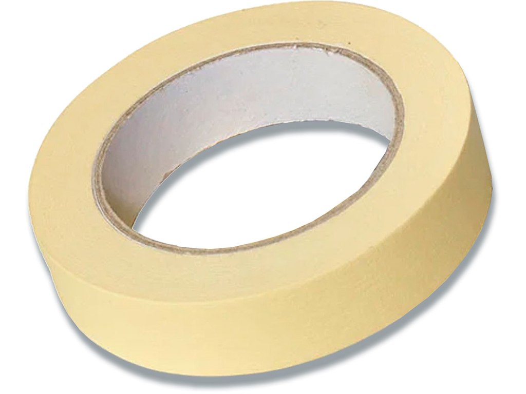 Tape - maler, Alment brug, 15mm x 50m, 1 rulle, 