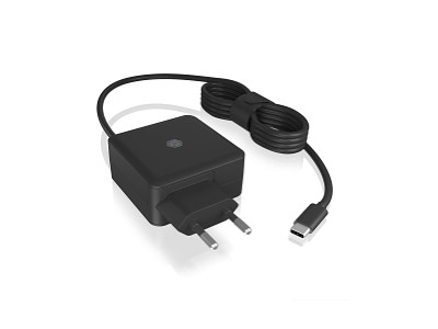 ICY BOX IB-PS111-PD Universel Sort Vekselstrøm Indendørs