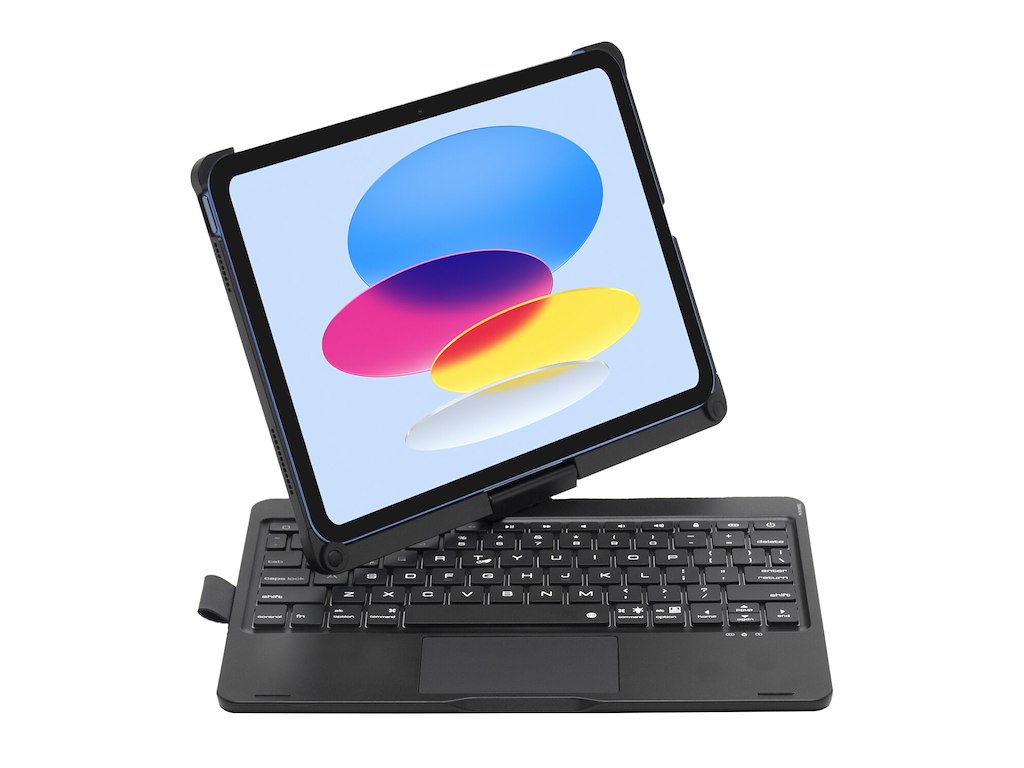 Xceed CoverKey - iPad 10.2" 10.5" Gen 7, 8 & 9, Black - Nordic/Icelandic layout