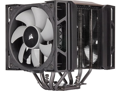 Corsair A500 Processor Køler 12 cm Sort, Metallic 1 stk