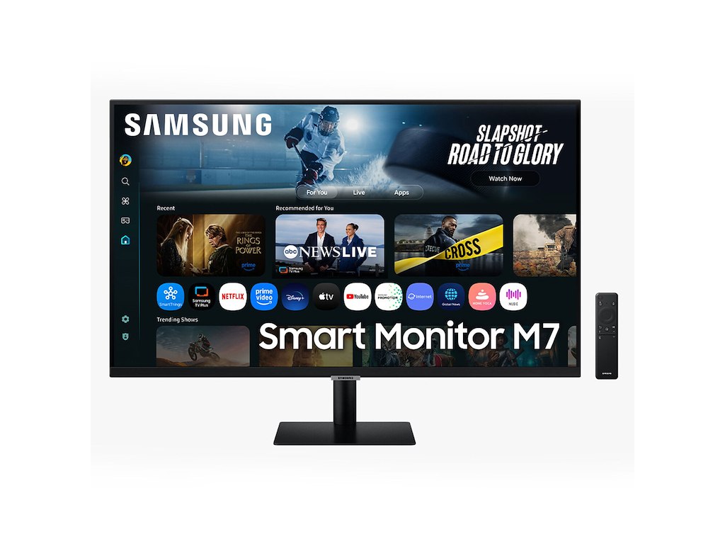 Samsung M7 M70F computerskærm 81,3 cm (32") 3840 x 2160 pixel 4K Ultra HD LCD Sort