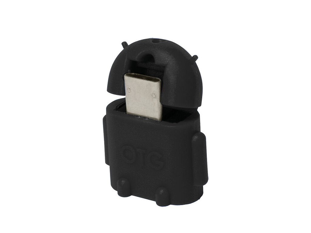 LogiLink AA0062 kabel kønsskifter Micro-USB-OTG USB 2.0 Sort