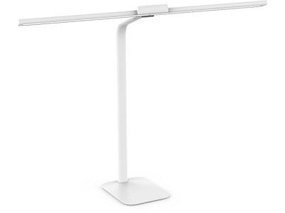 Bordlampe, Hvid, Med fod, LED, Unilux Strata 