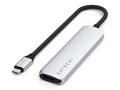 Satechi ST-P4SS interface hub USB Type-C 10000 Mbit/s Sølv