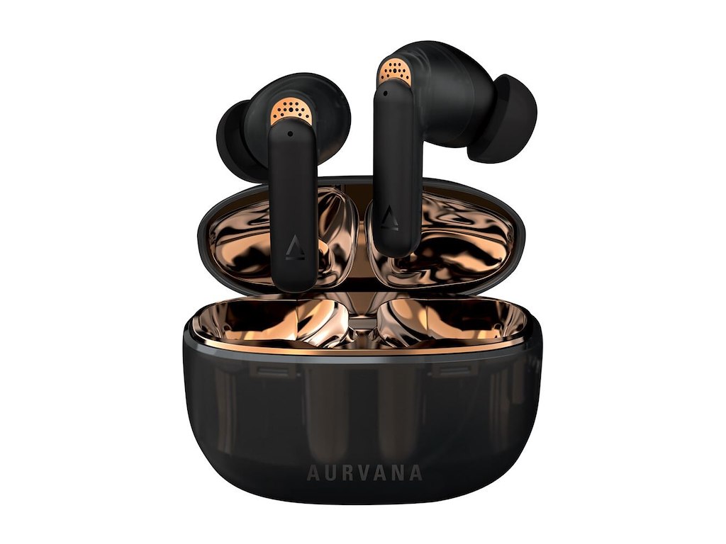 Creative Labs Aurvana Ace 2 Headset True Wireless Stereo (TWS) I ørerne Opkald/Musik/Sport/Hverdag USB Type-C Bluetooth Sort, Kobberfarve