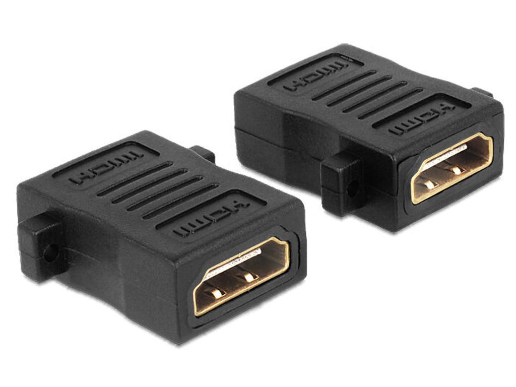DeLOCK 65509 kabel kønsskifter HDMI Sort