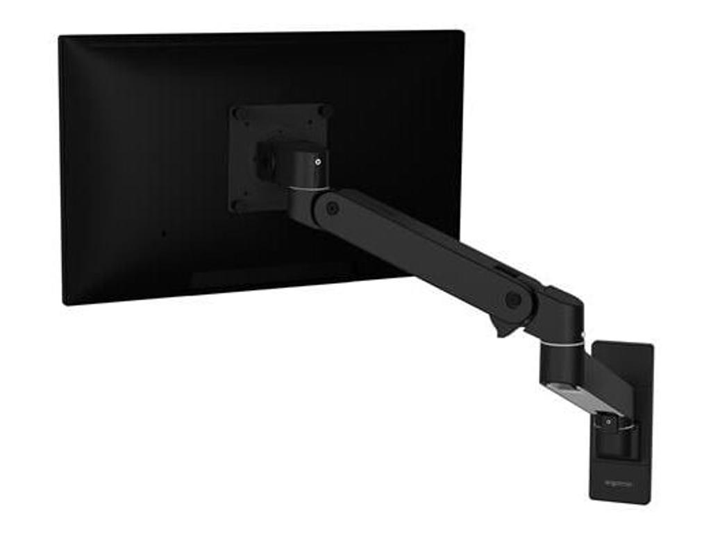 Ergotron LX Pro Series 45-683-292 skærmbeslag og -stativer 86,4 cm (34") Væg Sort