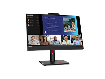 Lenovo ThinkVision T24v-30 LED display 60,5 cm (23.8") 1920 x 1080 pixel Fuld HD Sort
