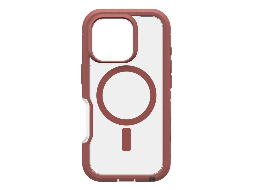 OtterBox Defender XT Clear mobiltelefon etui 16 cm (6.3") Cover Rød, Transparent