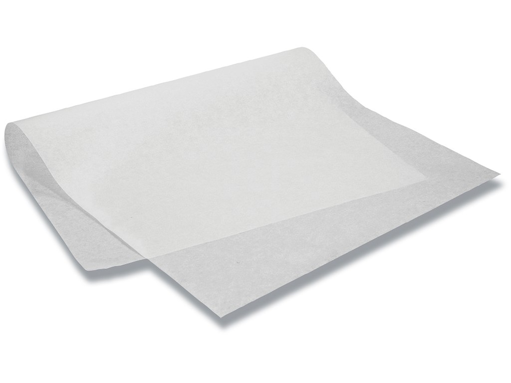 Bagepapir, Med silikone, 52x30 cm, 500 ark, MultiLine Greaseproof