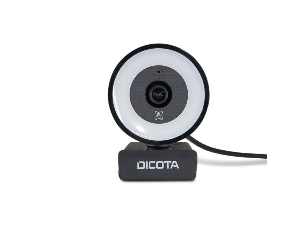 DICOTA D32066 webcam 5 MP 2592 x 1944 pixel USB 2.0 Sort