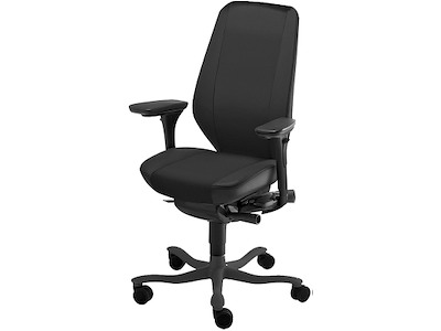 Kinnarps 9334 kontorstol med ekstra høj ryg og mellemstort sæde