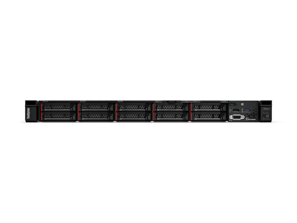Lenovo ThinkSystem SR630 server Stativ (1U) Intel® Xeon Silver 4210 2,2 GHz 16 GB DDR4-SDRAM 750 W