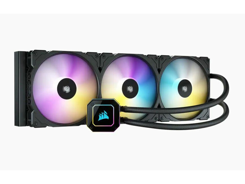 Corsair iCUE H170i ELITE CAPELLIX Liquid CPU Cooler Processor Alt-i-en væskekøler 14 cm Sort 1 stk