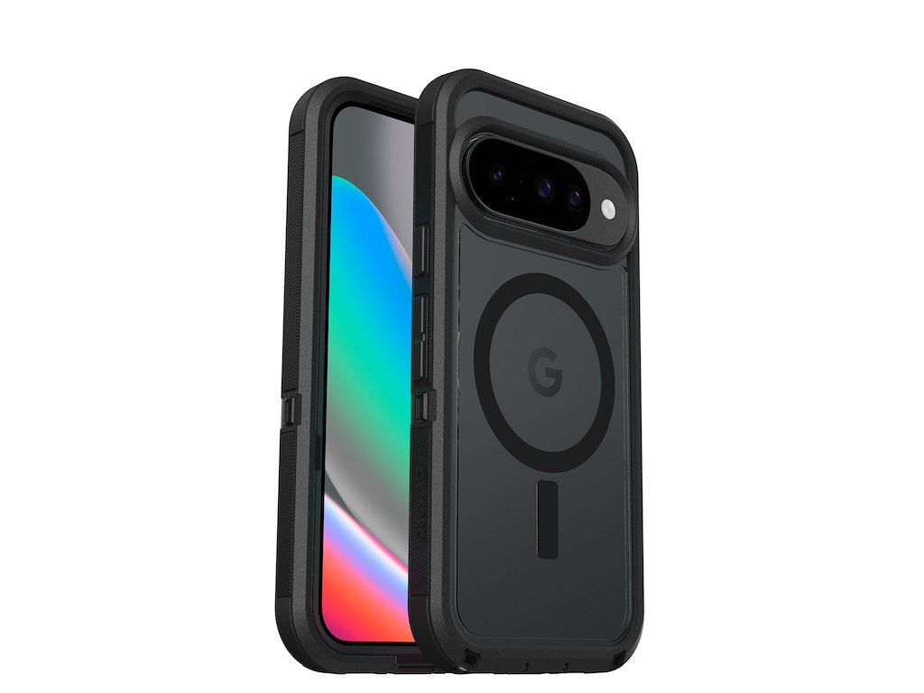 OtterBox Defender Pro XT with Magnets mobiltelefon etui 16 cm (6.3") Cover Sort, Transparent