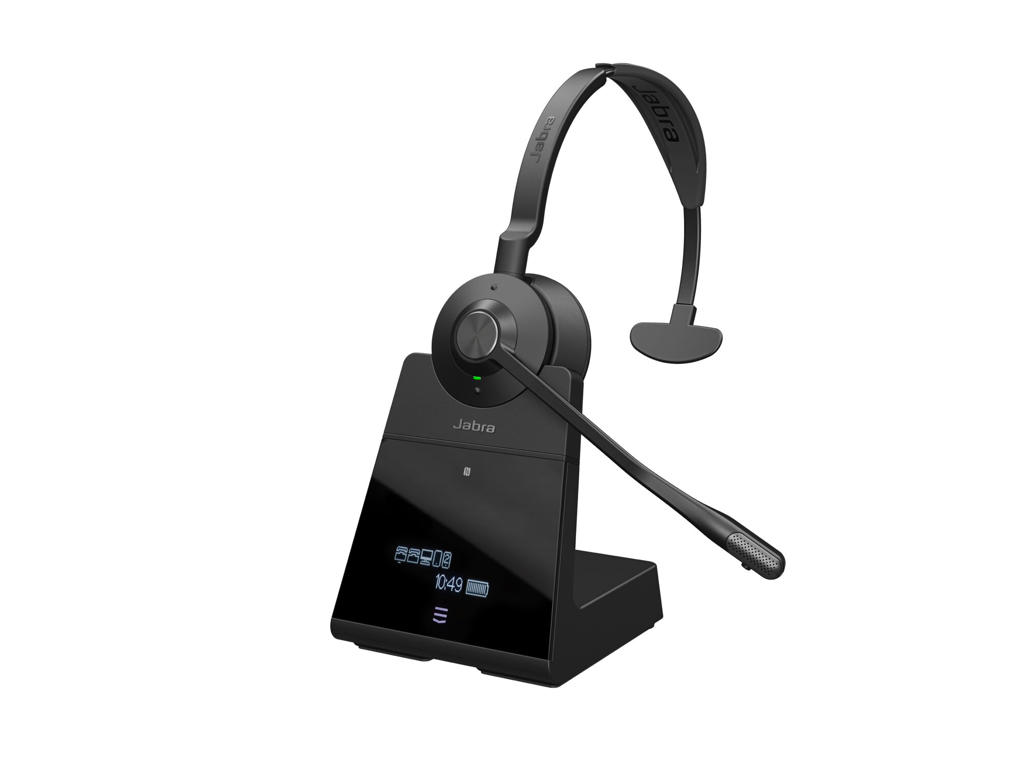 Jabra Engage 75 Headset Trådløs Kontor/Callcenter Micro-USB Bluetooth Sort