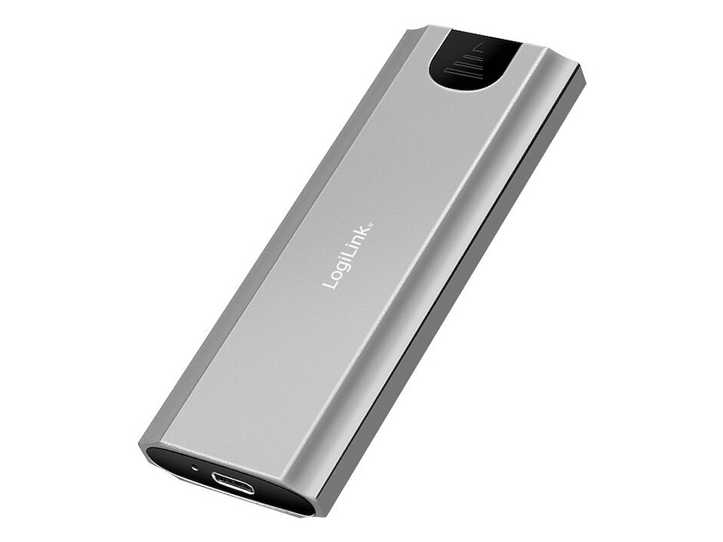 LogiLink UA0439 drevkabinet SSD kabinet Grå M.2