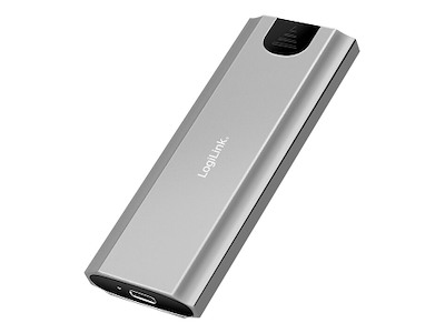 LogiLink UA0439 drevkabinet SSD kabinet Grå M.2