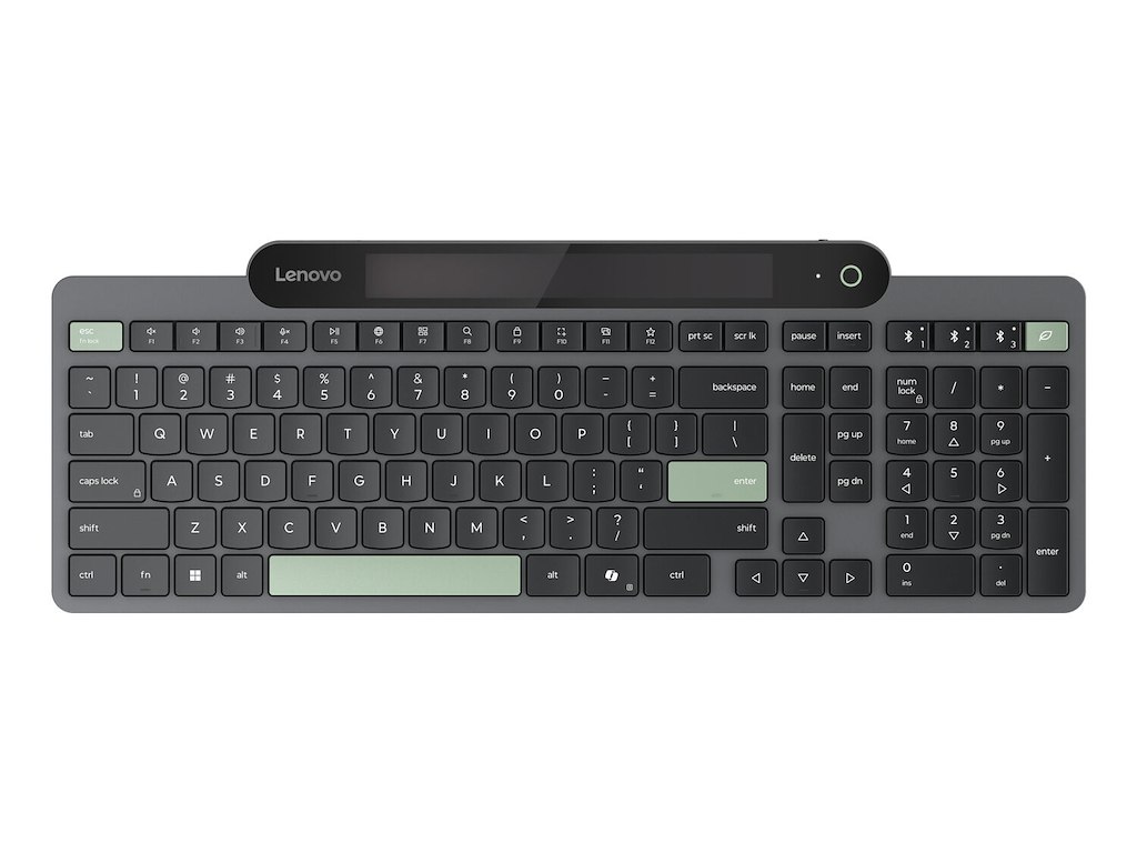 Lenovo 4Y41R69500 tastatur Hjemme/kontor Bluetooth Dansk Sort, Grøn