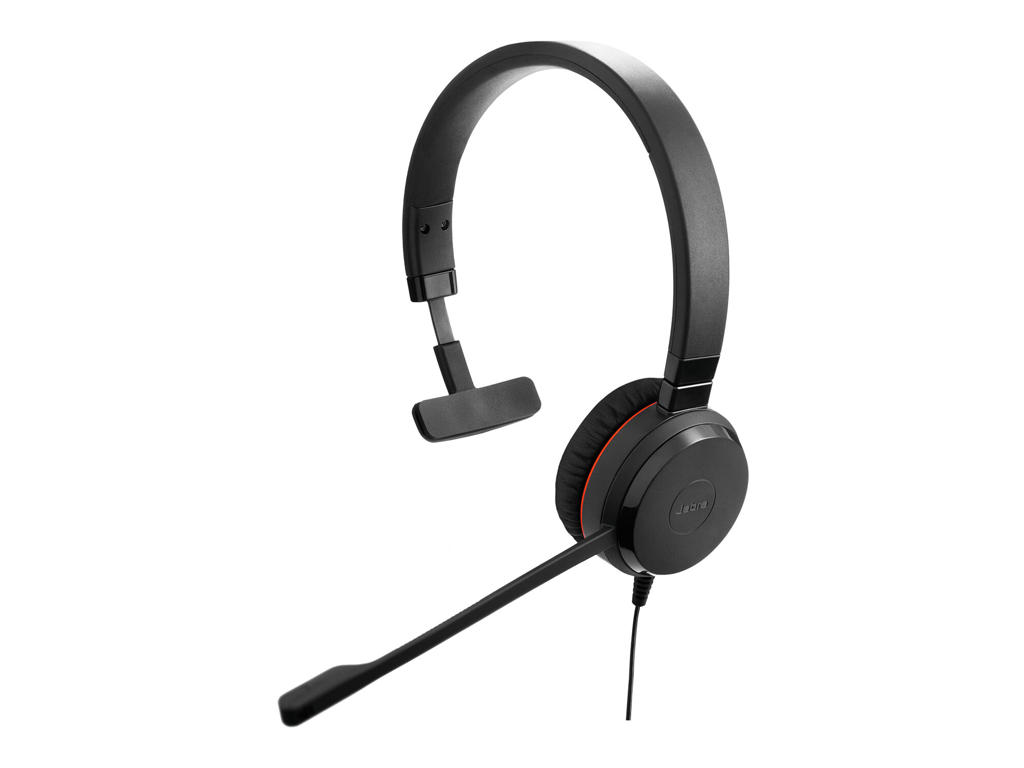 Jabra Evolve 30 II Headset Ledningsført Kontor/Callcenter USB Type-C / USB Type-A Sort