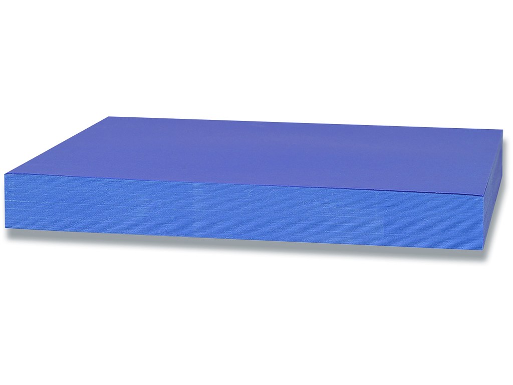 Karton, A2, 180 g/m², Kongeblå, 100 ark