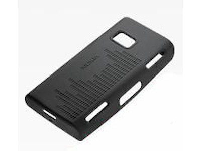 Nokia Silcone Cover CC-1001 mobiltelefon etui Sort