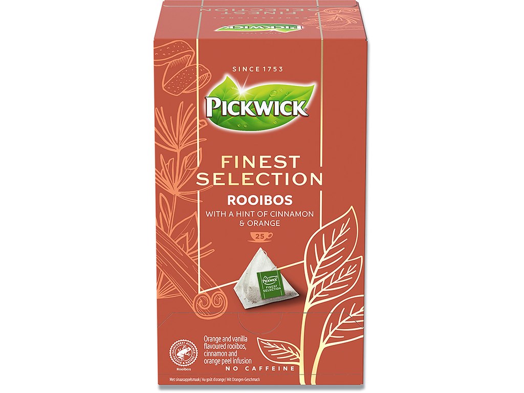 Brev-the, Rooibos, 20 breve æsken, 1 æske, Pickwick Finest Selection