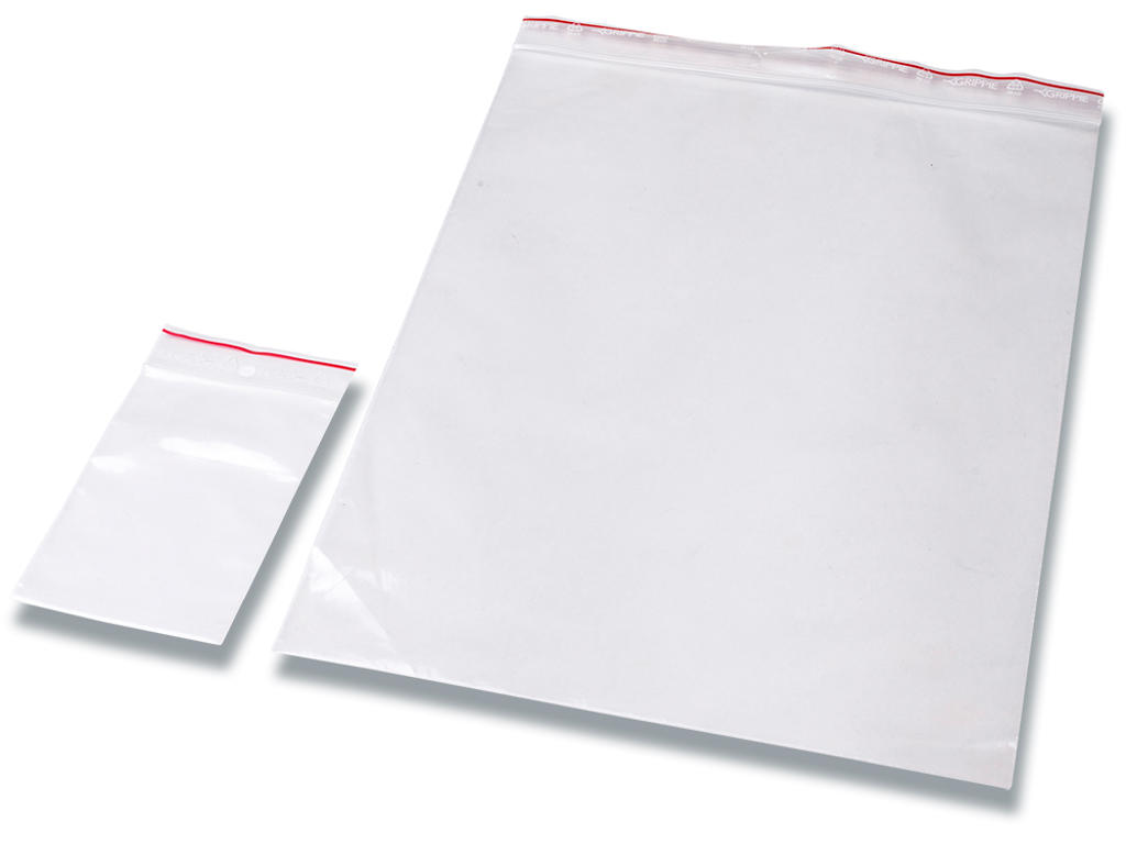 Lynlåsposer, 9x19 cm, Uden skrivefelt, 1000 stk, BNT Grippie T-14