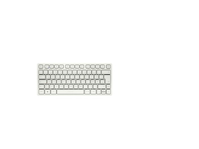 CHERRY KW 7100 MINI BT tastatur Universel Bluetooth QWERTZ Tysk Hvid